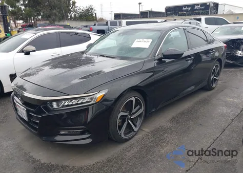 2019 Honda Accord Sport из США, поврежденный, VIN 1HGCV1F32KA083421